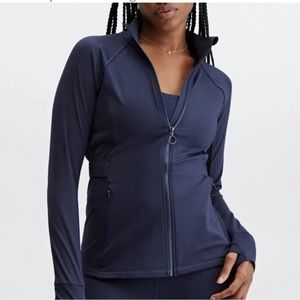 Fabletics Blue Trinity Performance Jacket